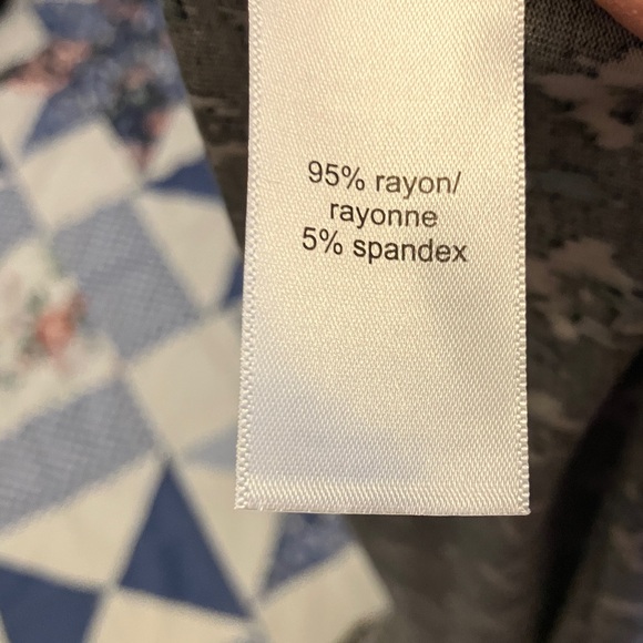 Maurices Black and Cream Patterned Tank Top - Picture 4 of 6